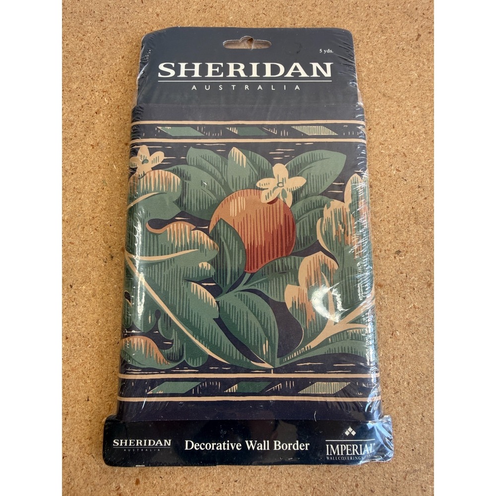 VTG NOS Sheridan Australia Decorative Wall Border Imperial Wall Coverings‎